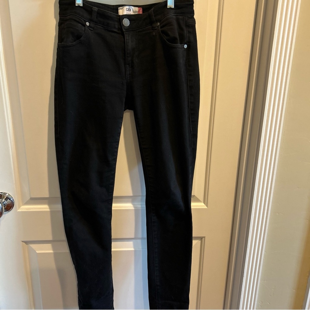 CAbi Skinny Jeans Black Size 4